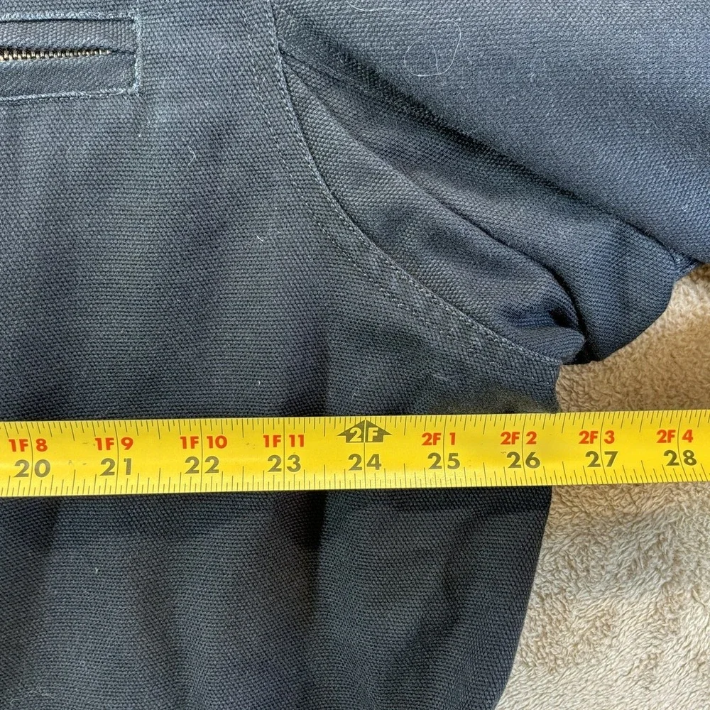 Duluth Trading Co. Men's Black Canvas Fire Hose Work‎ Jacket – Size XLT